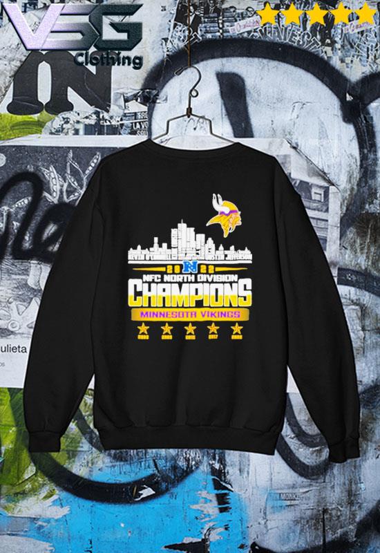 Minnesota Vikings Conquered The North 2022 NFC North Division Champions  shirt, hoodie, sweater, long sleeve and tank top