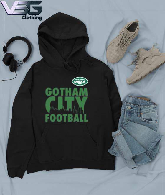 Gotham city football club NY Jets shirt, hoodie, sweater and v-neck t-shirt