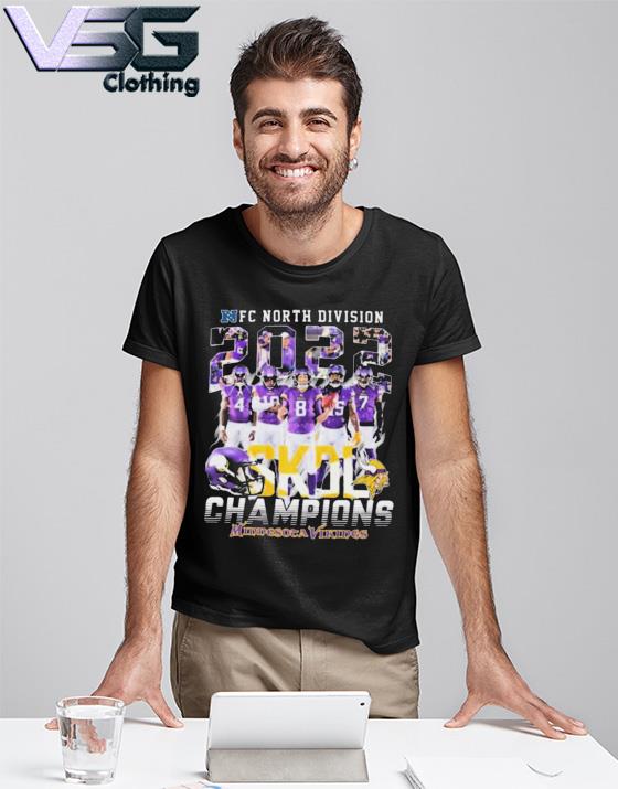 Minnesota Vikings NFC North Division Champions 2022 Shirt - High