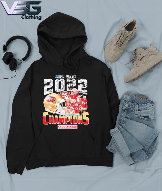 San francisco 49Ers 2022 NFC west Champions shirt, hoodie, sweater, long  sleeve and tank top