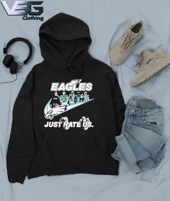 Philadelphia eagles just hate us signatures shirt, hoodie, sweater, long  sleeve and tank top