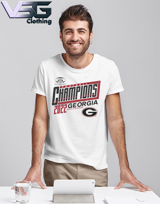 Georgia Bulldogs 2022 Sec Football Conference Champions Shirt Hoodie