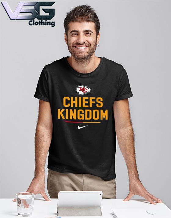 Nike Black Kansas City Chiefs Chiefs Kingdom Slogan - T-Shirt, hoodie,  sweater, long sleeve and tank top