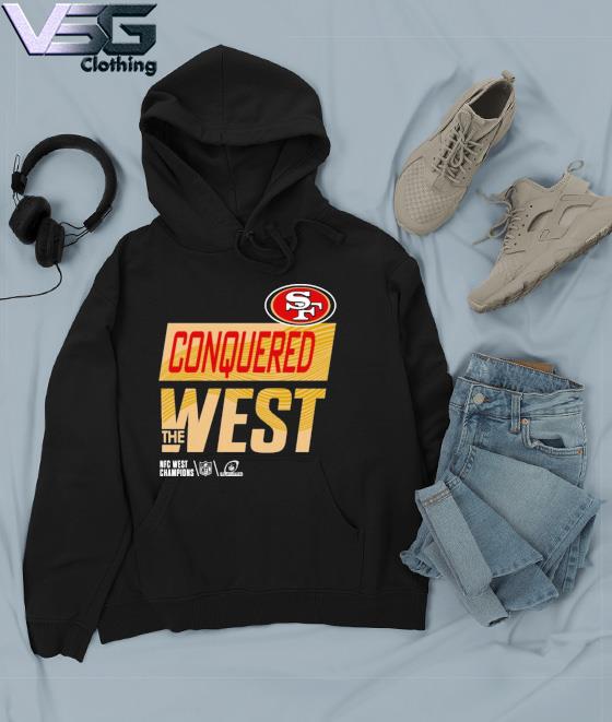 Official Nike Scarlet San Francisco 49ers 2022 NFC West Division Champions  Locker Room Trophy Collection shirt, hoodie, sweater, long sleeve and tank  top