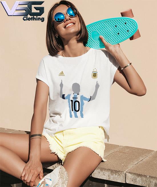 Adidas Argentina Womens Home Winners Messi Jers