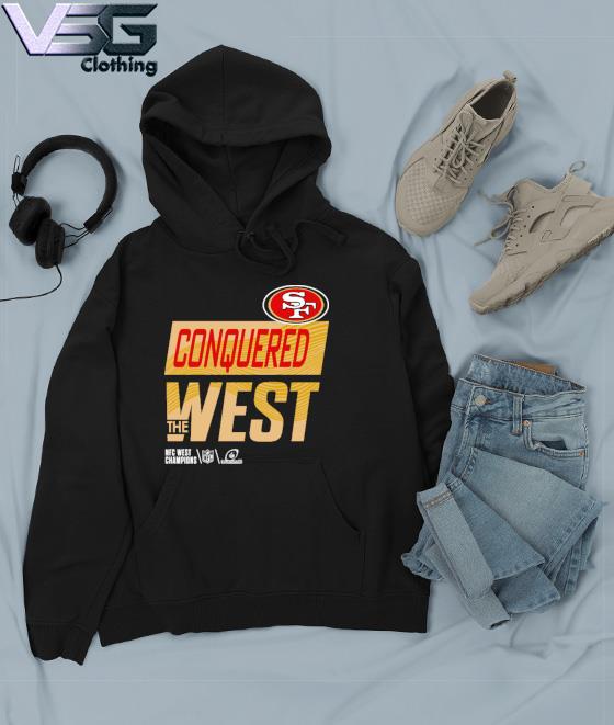 Official Nike Scarlet San Francisco 49ers 2022 NFC West Division Champions  Locker Room Trophy Collection shirt, hoodie, sweater, long sleeve and tank  top