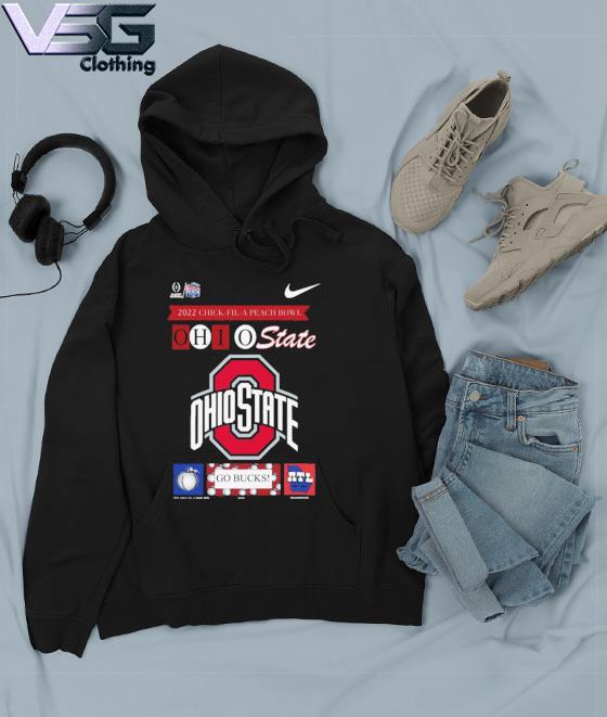 Ohio State 2022 Chick fil a peach Bowl go bucks nike s Hoodie Ohio State 2022 Chick fil a peach Bowl go bucks nike s Hoodie