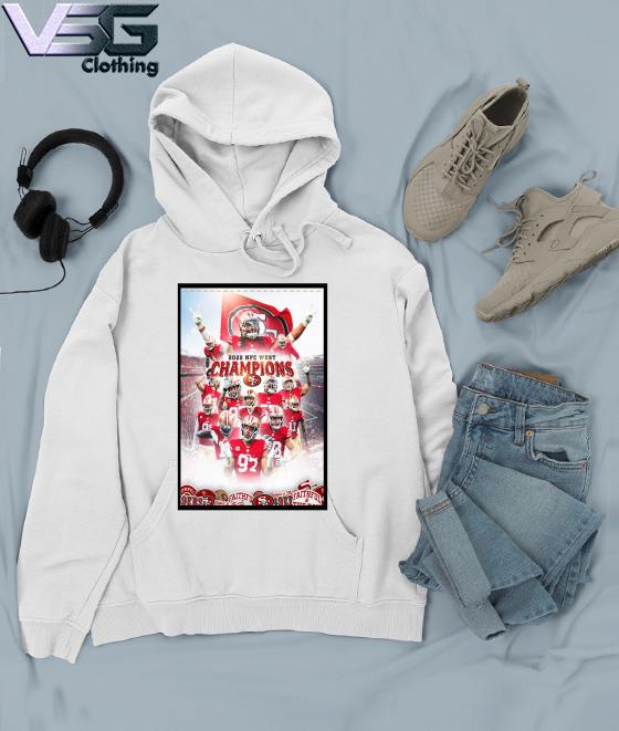 Poster 2022 NFC West Champions SF 49ers shirt, hoodie, sweater, long sleeve  and tank top