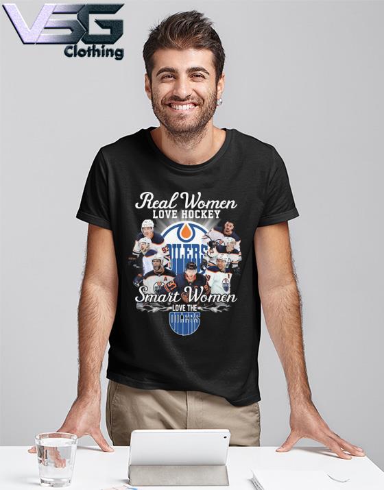 Real Women love hockey smart Women love the Edmonton Oilers team 2022 shirt