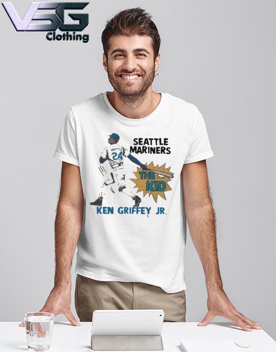 Official Ken Griffey Jr. Seattle Mariners T-Shirts, Mariners Shirt