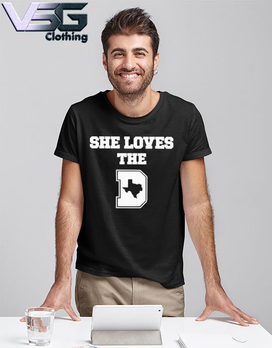 She Loves The Dallas Cowboys Shirt - Hersmiles