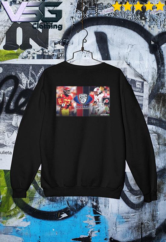 Usc Trojans Vs Utah Utes 2022 Pac-12 Football Championship Matchup Shirt Sweater Usc Trojans Vs Utah Utes 2022 Pac-12 Football Championship Matchup Shirt Sweater