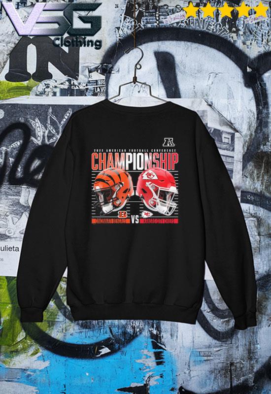 Cincinnati Bengals vs Kansas City Chiefs 2022 AFC Championship High  Definition helmet shirt, hoodie, sweater, long sleeve and tank top