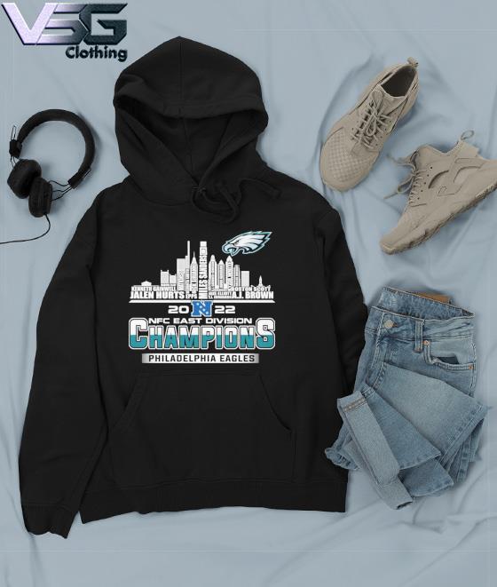 2022 nfc east division champions philadelphia eagles players names shirt,  hoodie, sweater, long sleeve and tank top