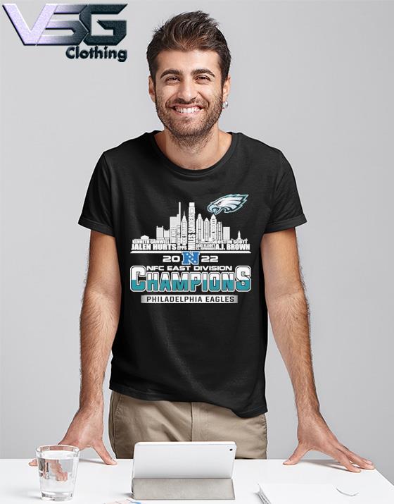 2022 nfc east division champions philadelphia eagles players names shirt,  hoodie, sweater, long sleeve and tank top