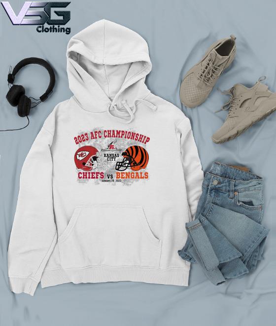 Cincinnati Bengals vs. Kansas City Chiefs 2022-2023 AFC Championship Game  Matchup Shirt, hoodie, sweater, long sleeve and tank top