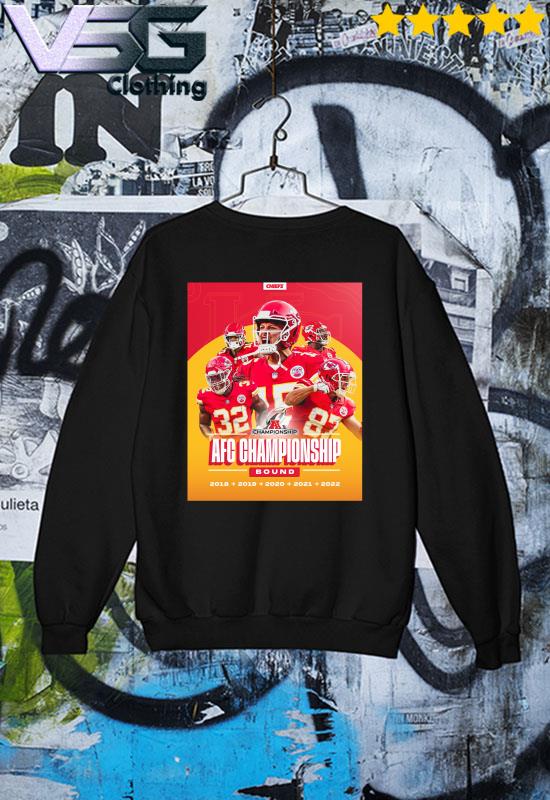 Kansas City Chiefs AFC Championship bound 2023 shirt, hoodie, sweater, long  sleeve and tank top