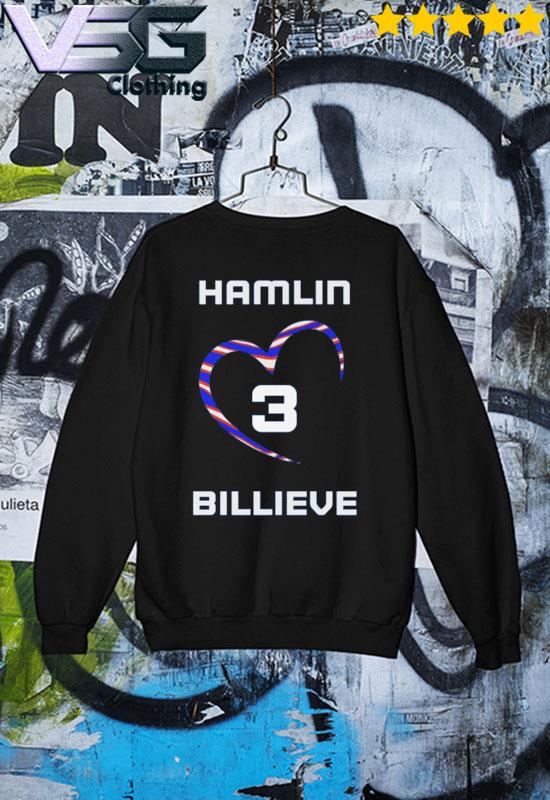 Love 3 Damar Hamlin Billieve Shirt, hoodie, sweater and long sleeve