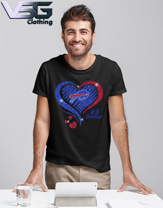 Buffalo Bills Mafia Let's go Bills heart love diamond shirt