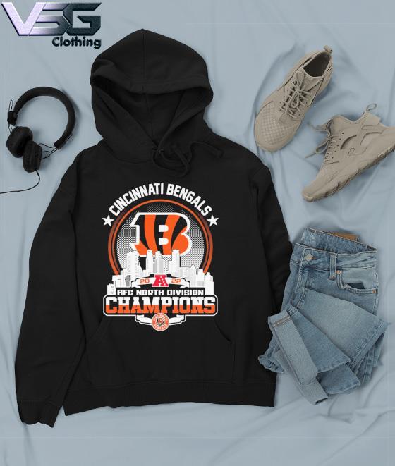 Cincinnati Bengals 2022 AFC North division champions matchup skyline shirt,  hoodie, sweater, long sleeve and tank top