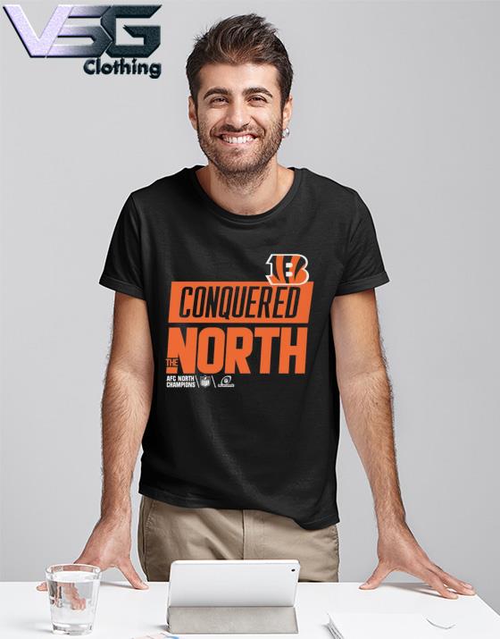 Best conquered the north AFC north champions bengals shirt, hoodie