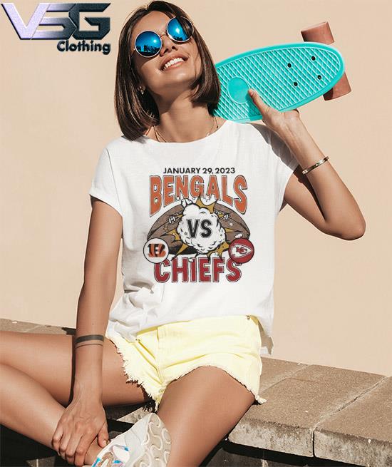 Cincinnati Bengals vs. Kansas City Chiefs AFC Championship shirt