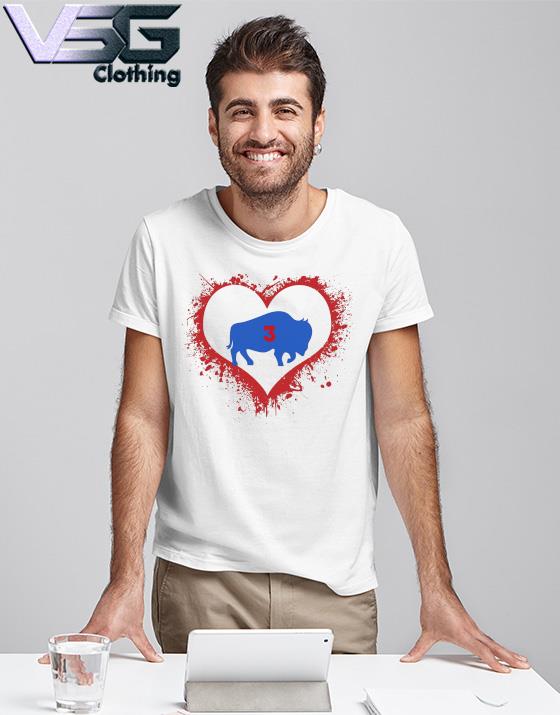 Praying For Damar Hamlin Heart Love 3 Shirt