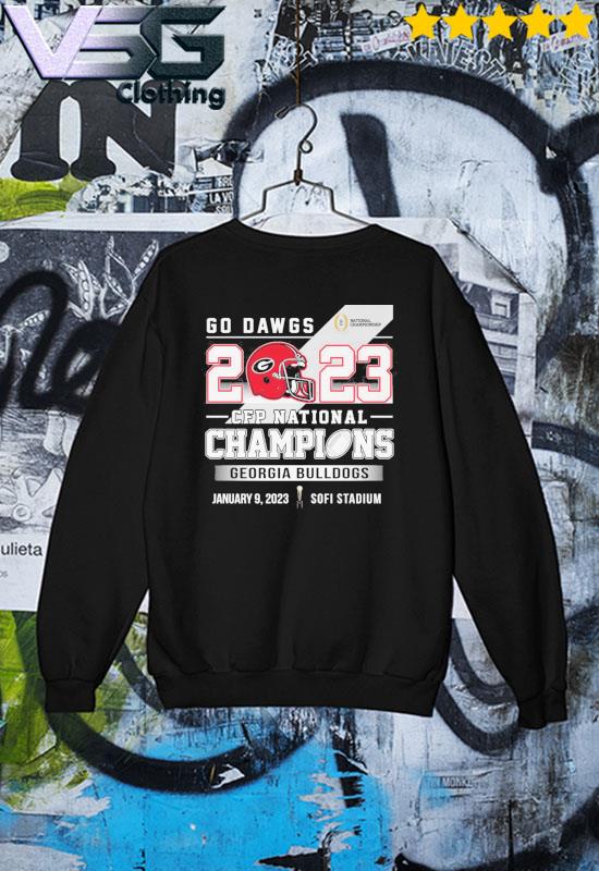 Go Dawgs 2023 Cfp National Champions Georgia Bulldogs Shirt