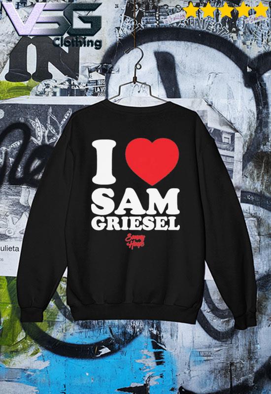 I Heart Sam Griesel Sammy Hoops Shirt Sweater