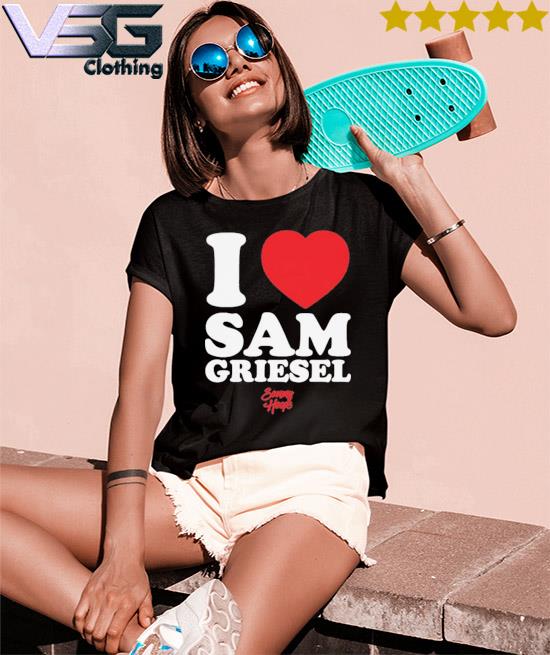I Heart Sam Griesel Sammy Hoops Shirt Women's T-Shirts
