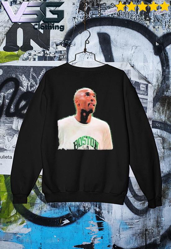 Kobe Bryant in Boston Celtics gear photo shirt, hoodie, sweater