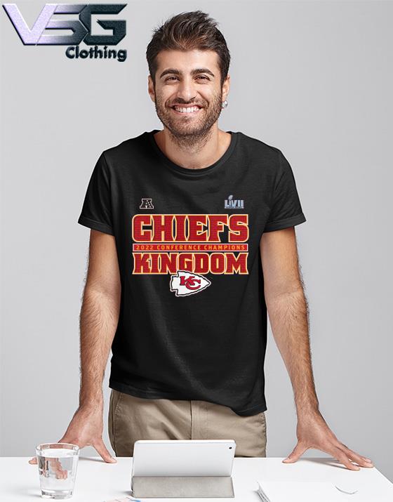 Kansas City Chiefs 2022 AFC Champions Team Slogan T-Shirt