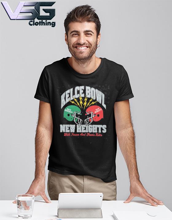 Official Kelce Bowl New Heights With Jason And Travis Kelce Tee