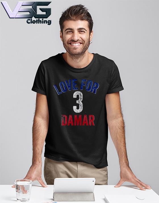 Love for 3 shirt Damar Hamlin #PrayDamar vintage shirt, hoodie, sweater,  long sleeve and tank top