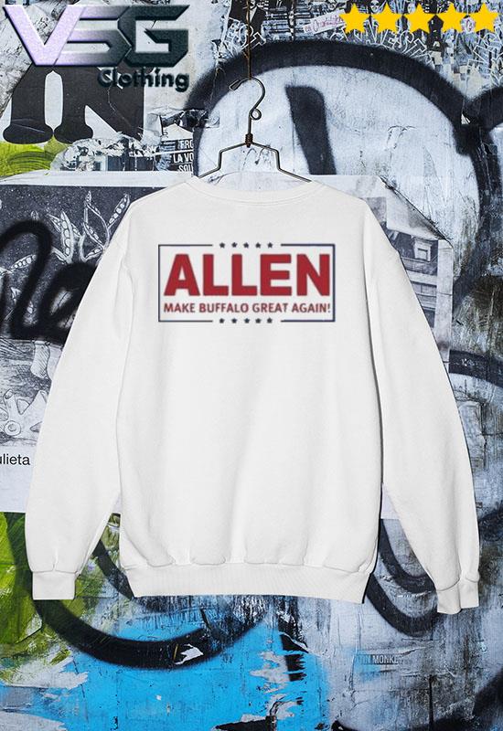 Top Make buffalo great again allen mbga josh allen shirt, hoodie