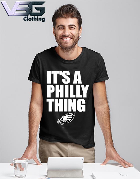 Men's New Era Black Philadelphia Eagles It's A Philly Thing Pullover Hoodie