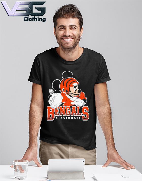 Mickey mouse cincinnati bengals vintage shirt, hoodie, sweater, long sleeve  and tank top