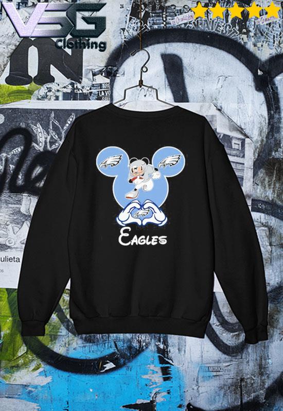 I Love The Eagles Mickey Mouse Philadelphia Eagles T-Shirt - T-shirts Low  Price