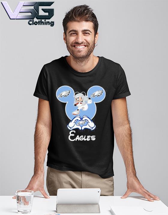 Mickey Mouse I love Philadelphia Eagles shirt