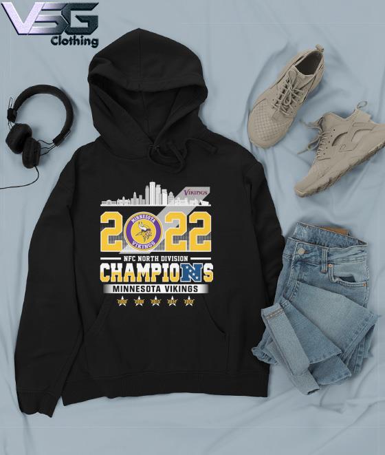 2022 NFC North Division Champions 2008-2022 Minnesota Vikings City shirt,  hoodie, sweater, long sleeve and tank top