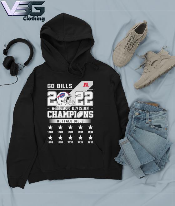 Official Go Bills 2022 AFC East Division Champions Buffalo Bills 1980-2022  shirt, hoodie, sweater, long sleeve and tank top