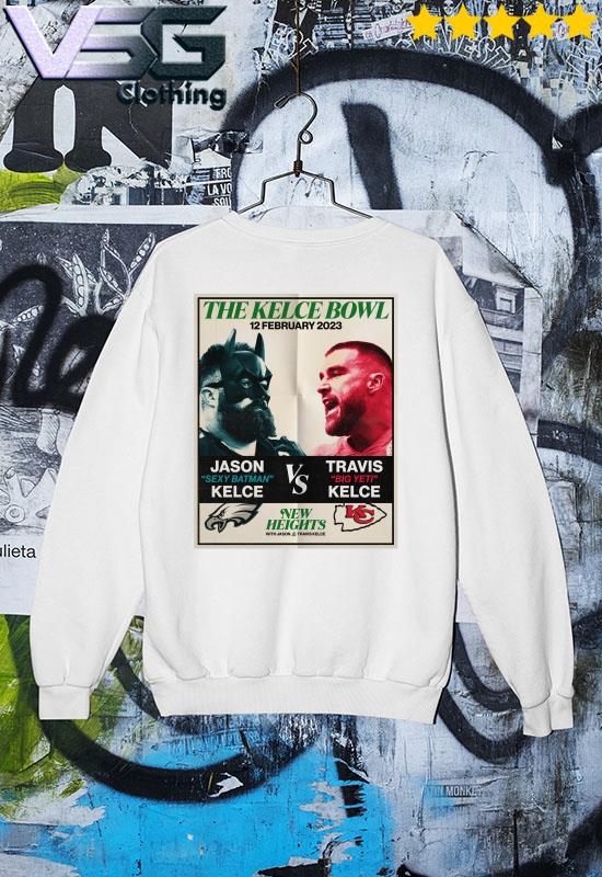 Travis vs Jason Kelce Bowl shirt, hoodie, sweater, long sleeve and