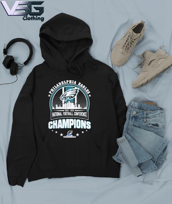 Philadelphia eagles champions national football conference 2022 2023 shirt,  hoodie, sweater, long sleeve and tank top