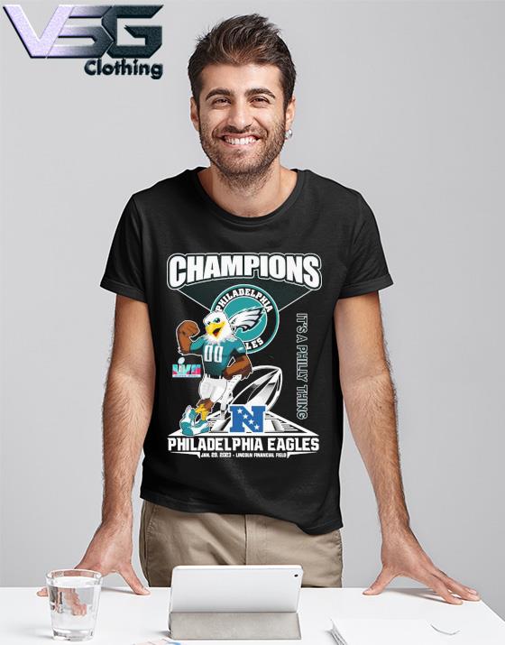 Official Philadelphia Eagles Swoop Super Bowl LVI Champions It's a Philly  Thing shirt - Vegatee