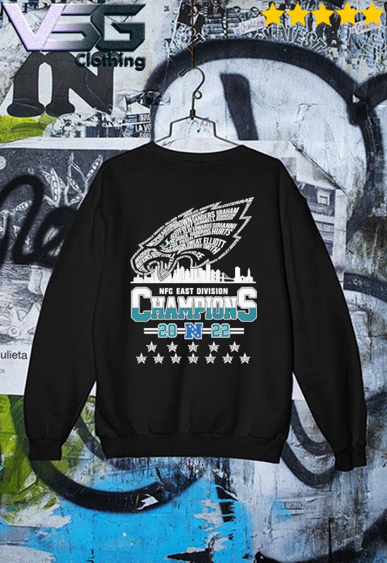 Philadelphia Eagles Fanatics Branded 2022 NFC East Division Champions  Divide & Conquer Big & Tall T