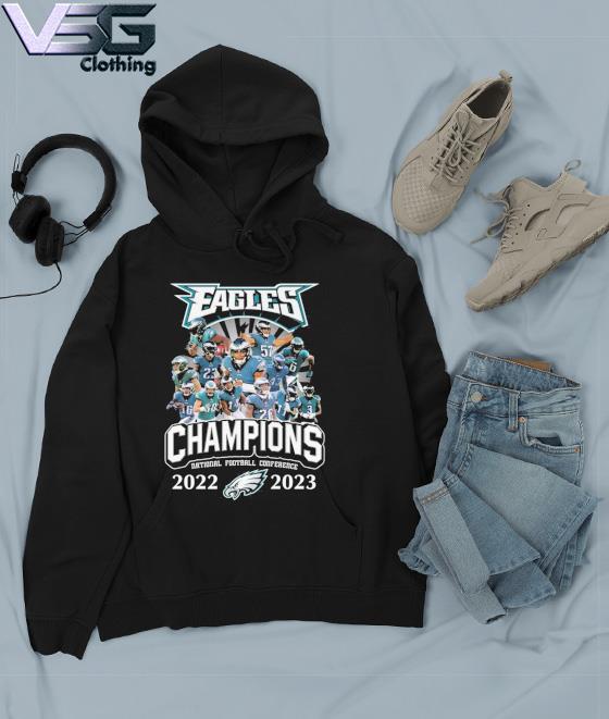 Philadelphia Eagles Champions national football conference 2022-2023 logo T- shirt, hoodie, sweater, long sleeve and tank top