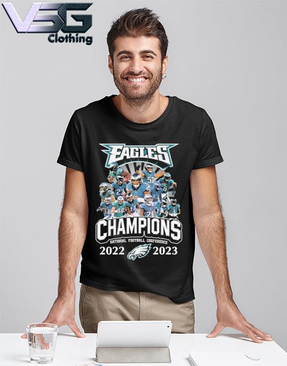 Philadelphia Eagles 2022 2023 Champions National football Conference shirt,  hoodie, sweater, long sleeve and tank top