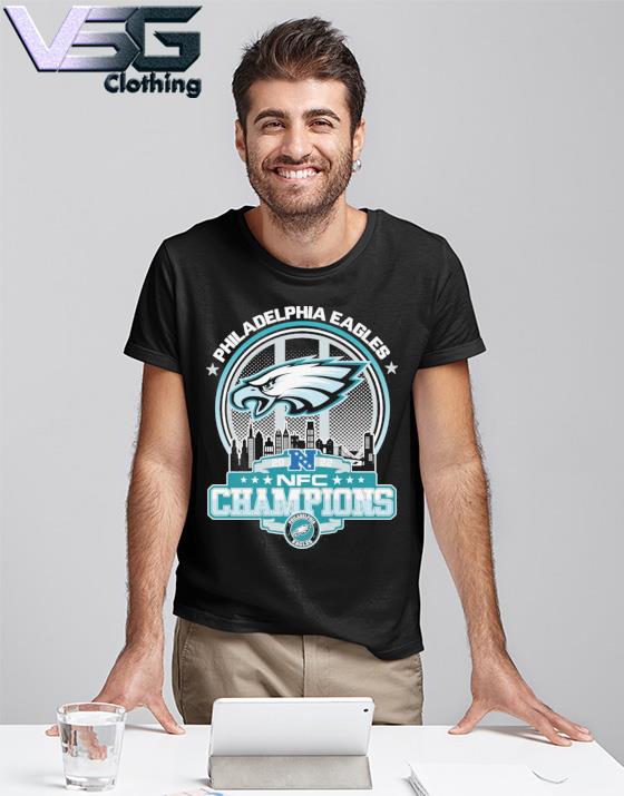 Philadelphia Eagles 2022 NFC Champions matchup shirt, hoodie