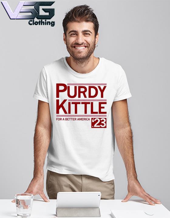Purdy kittle 2023 gold shirt