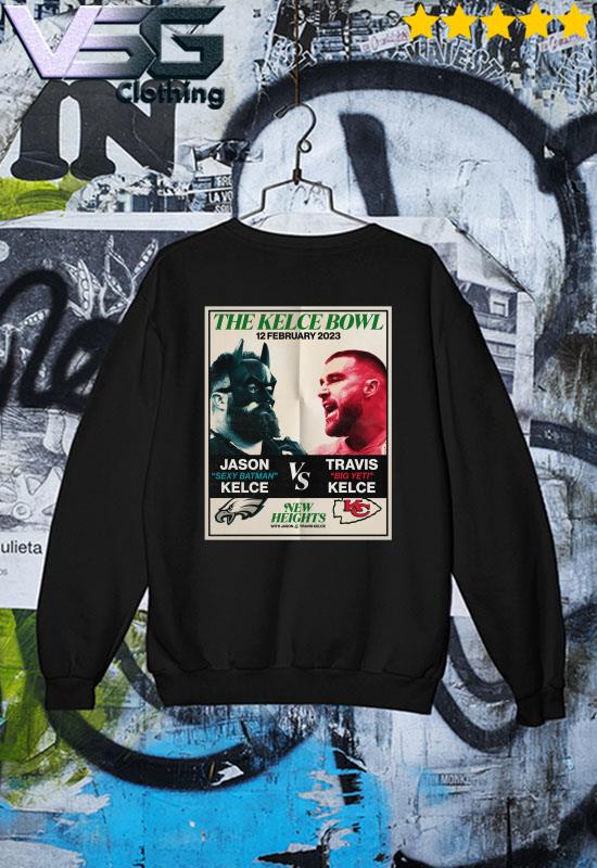 Jason Kelce Shirt Sexy Batman Big Yeti The Kelce Bowl Eagles Gift -  Personalized Gifts: Family, Sports, Occasions, Trending